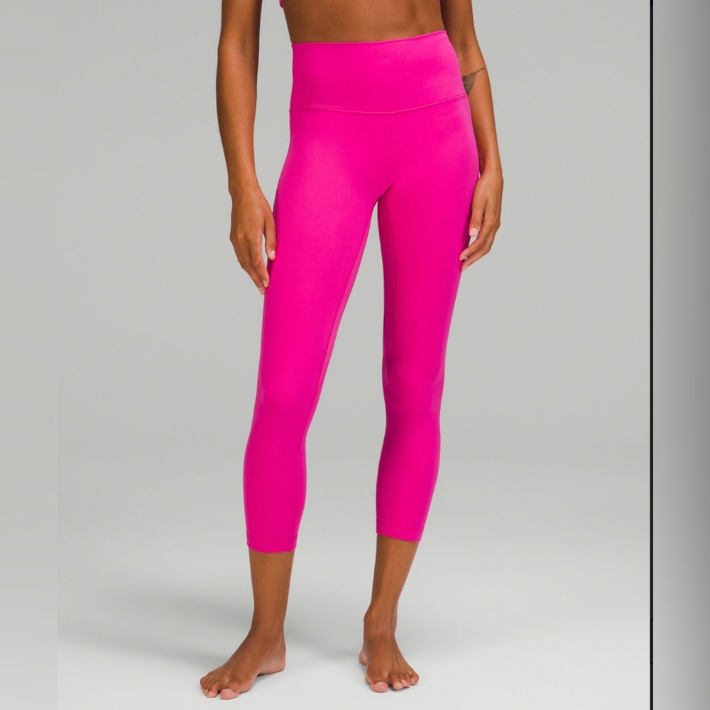 LULULEMON ALIGN HIGH-RISE PANT 25" in SONIC PINK